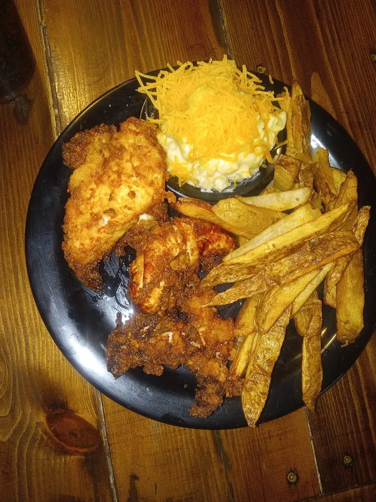 Chicken Tenders and Mac and Cheese